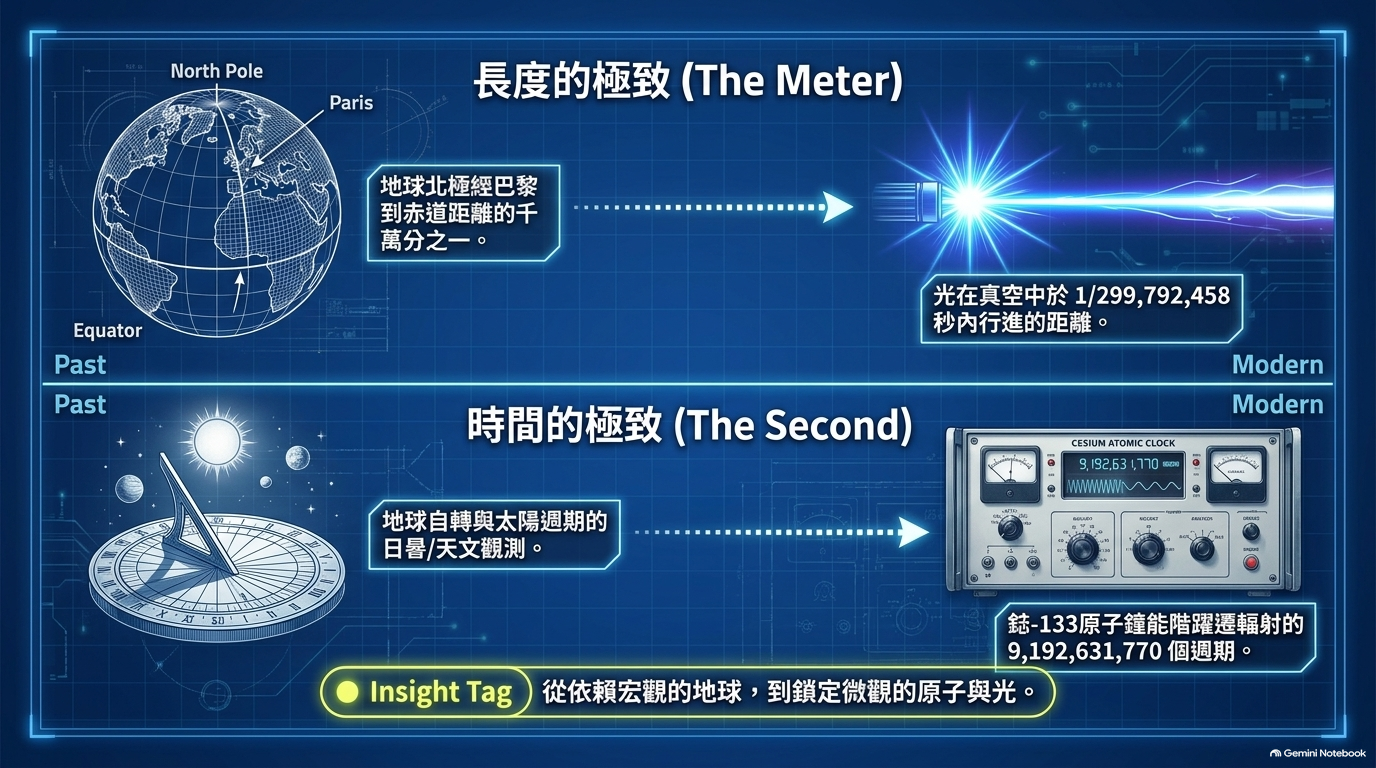 圖卡 E|公尺與秒的演化